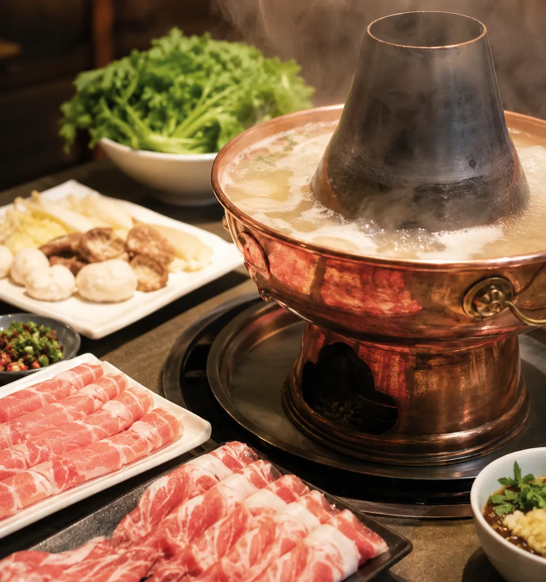 潮汕の牛肉鍋