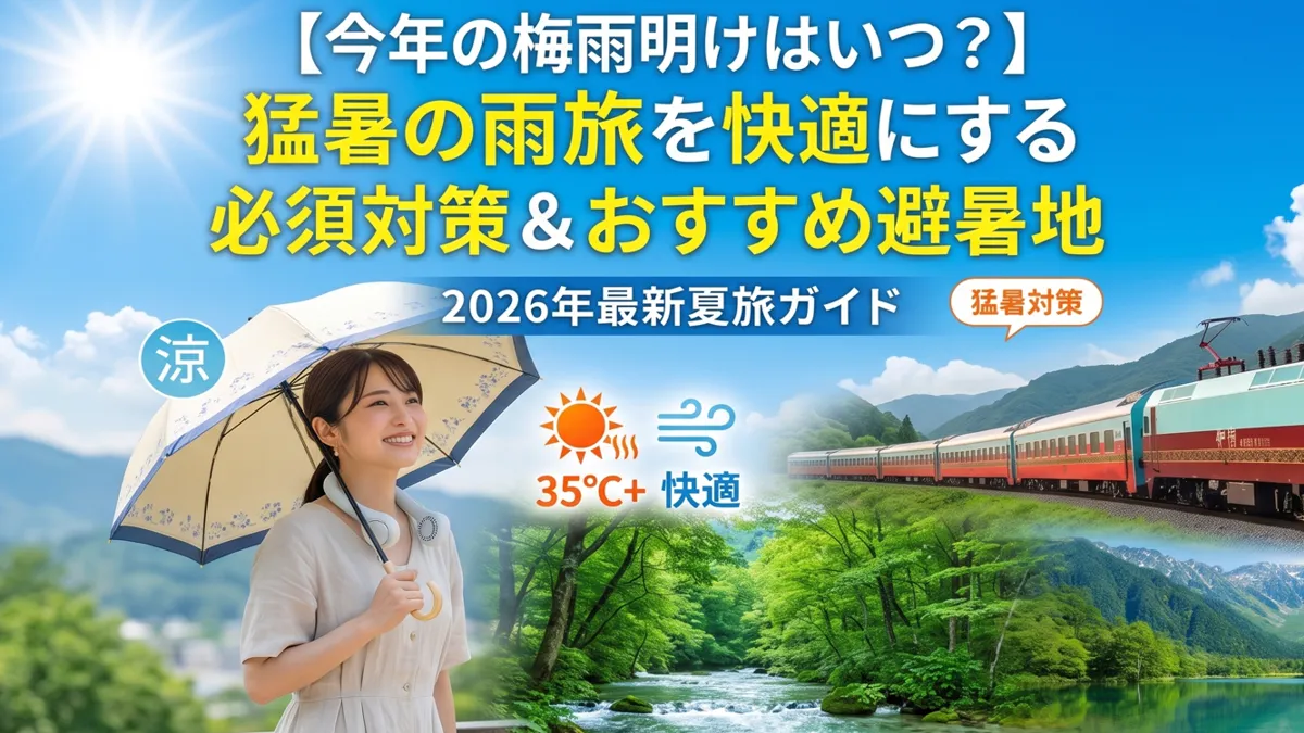 梅雨明けはいつ？